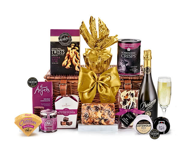 Gifts For Teachers Cambridge Hamper With Prosecco